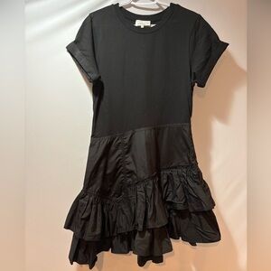 3.1 Phillip Lim Black Ruffle Dress